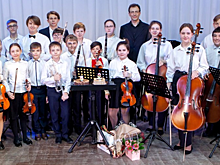 В музыкальной школе Павловского Посада прошел концерт симфонического и духового оркестров