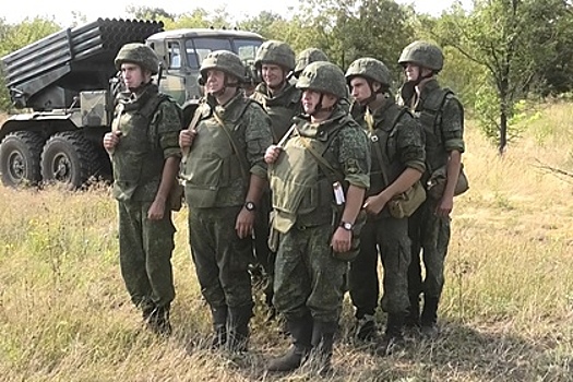 Милиция ДНР отработала маневры по отражению агрессии со стороны Украины