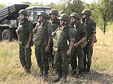 Милиция ДНР отработала маневры по отражению агрессии со стороны Украины