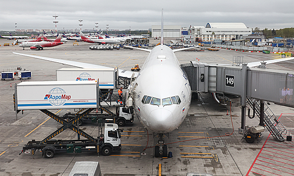 В аэропортах Москвы произошла массовая отмена рейсов