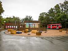 Губернатор Дона посетил благоустроенную танцплощадку в таганрогском парке Горького