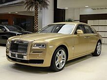 Rolls-Royce Ghost Oasis Edition: жёлтые пески