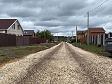 По просьбе жителей в скопинском селе отремонтировали дорогу