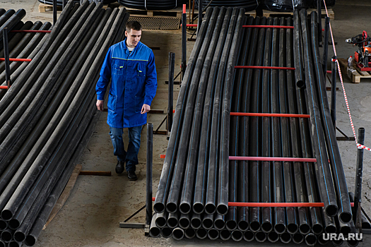 В Тюмени запустили производство инновационной трубы из полифиброна