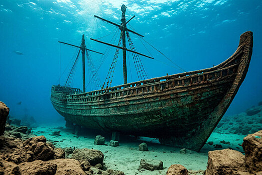 У берегов Египта найдено роскошное древнее судно для удовольствий