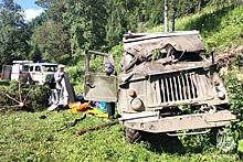 В Алтае возбудили уголовное дело по факту ДТП с грузовиком, перевозившим туристов