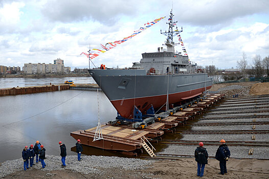 ВМФ России получил новый противоминный корабль