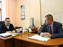 Виктор Федоров провел рабочую встречу с управляющим директором ООО «Восток Инжиниринг»
