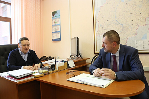Виктор Федоров провел рабочую встречу с управляющим директором ООО «Восток Инжиниринг»