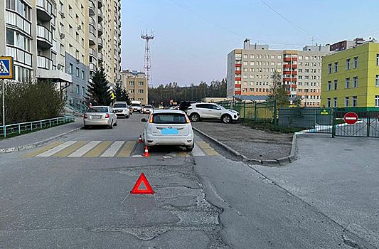 В Новосибирске Ford Focus сбил женщину и 8-летнего мальчика на «зебре»