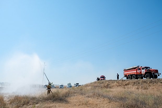 Села Волгоградской области получат новую противопожарную технику