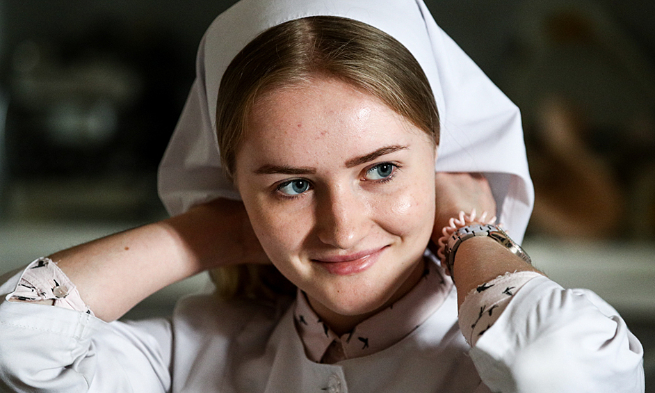 Студентка Свято-Димитриевского училища сестер милосердия, 2019 год