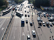 На Привокзальной площади автобусы получили преимущество для проезда