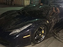 Дорогой Lamborghini протаранил дом. Пассажир бесследно исчез!