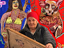 Знакомьтесь, Юлия Алешичева — 81-летняя бабушка с деменцией, которая делает феноменальные вышивки по работам Кустодиева и Джорджоне