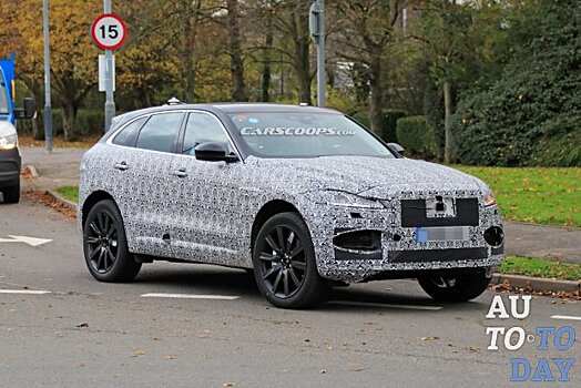 Новая порция шпионских снимков от СarsCoops: Jaguar F-Pace приносит обновления стиля и новый ассортимент двигателей