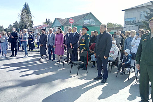 В Омской области состоялось открытие нового памятника