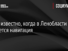 Стало известно, когда в Ленобласти откроется навигация