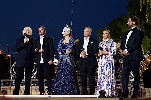 Шаляпина и Тарковского чествовали на мероприятии "Концерт над Волгой: Посвящение русской провинции"