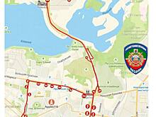 В субботу будут перекрывать улицы из-за «Ночного велофеста»