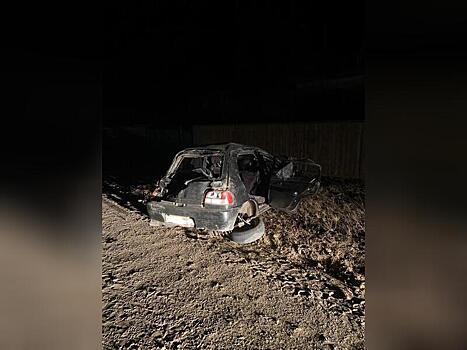 Иномарка с водителем без прав перевернулась в Чернышевском районе Забайкалья