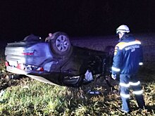 В Пензенском районе перевернулась Kia, пострадали 4 человека