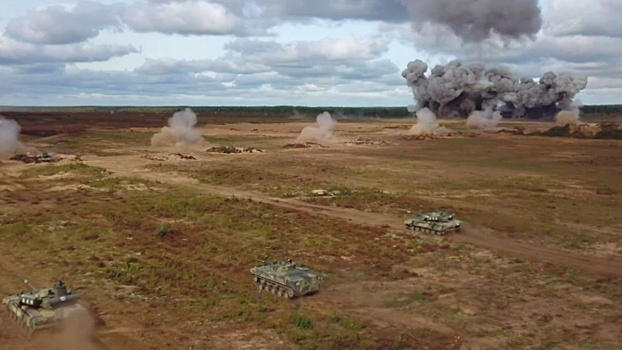 Военные ВС РФ и Белоруссии отработали тактику ведения боя в Мулино