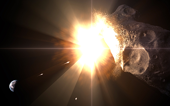 В РФ смоделировали уничтожение астероида