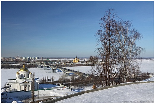 На набережной Федоровского в Нижнем Новгороде появилась кровавая надпись