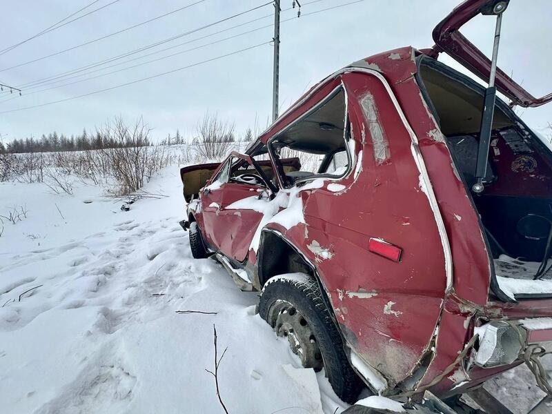 «Нива» врезалась в поезд — водитель погиб на месте