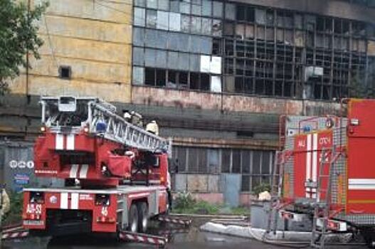 В Нижнем Новгороде горит один из цехов ГАЗа