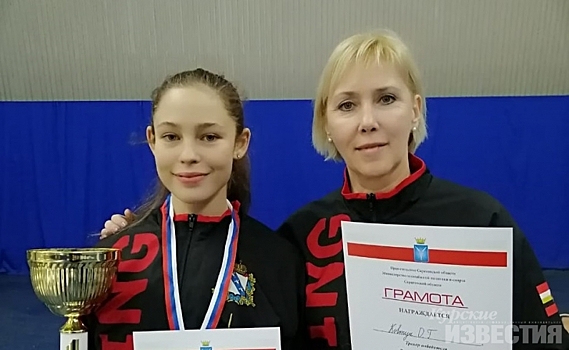 Курская рапиристка победила на всероссийском турнире в Саратове