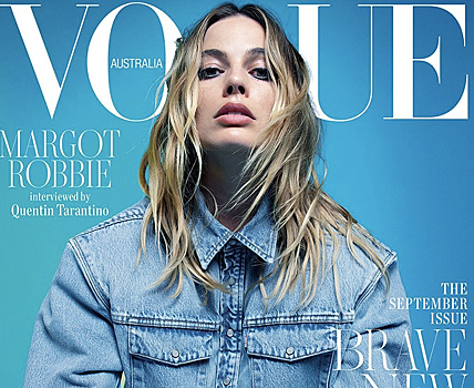 Кружево и джинса: звезда «Однажды в… Голливуде» Марго Робби украсила сразу четыре обложки австралийcкого Vogue