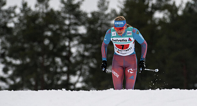 Кальсина выиграла скиатлон на Всероссийских соревнованиях