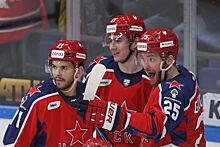 Нападающий ЦСКА вышел на шестое место по очкам за один плей-офф КХЛ