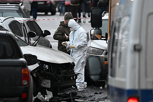 Во дворе на юге Москвы произошел взрыв