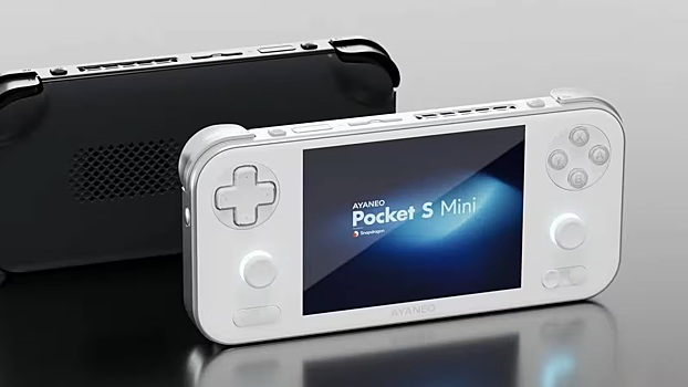 AYANEO представила новую карманную консоль Pocket S Mini из стекла и металла