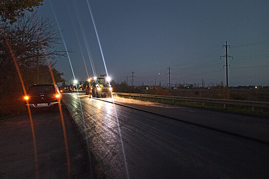 Трассу Восточного обхода Азова отремонтируют досрочно, к ноябрю