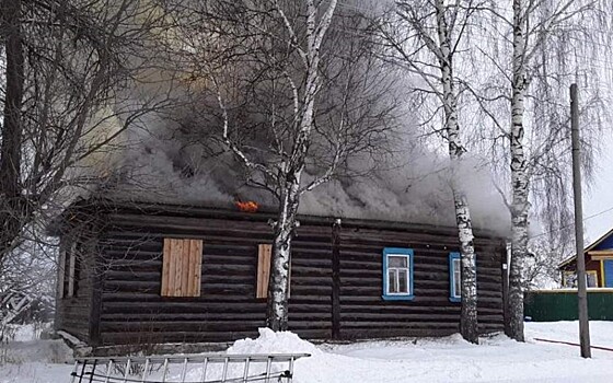 Сгоревшая почта в Шиловском районе отапливалась печью