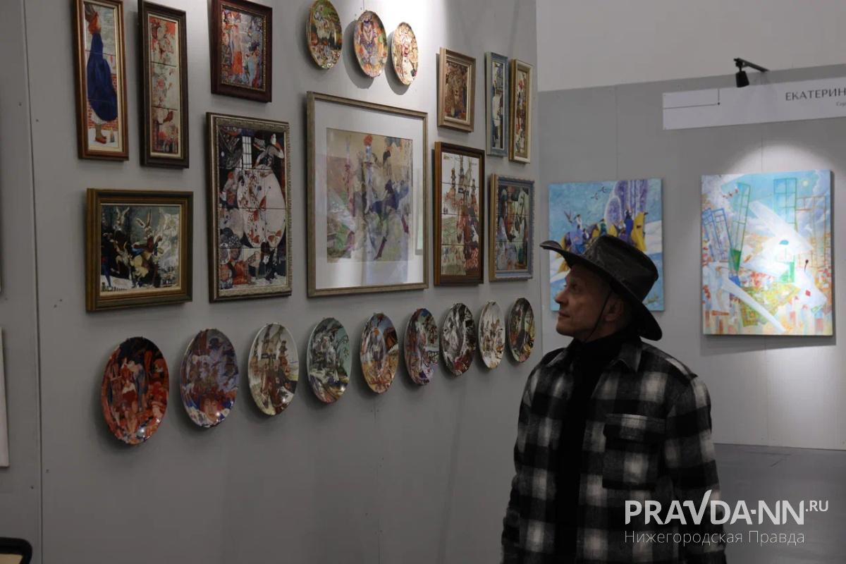 Выставка «АРТ МИР» открылась на Нижегородской ярмарке