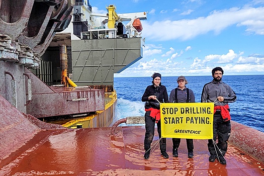Shell подала в суд на Greenpeace за ущерб в 2,1 млн долларов из-за протестов