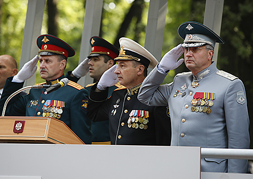 В Санкт-Петербурге в Военно-медицинской академии около 500 будущих военных врачей приняли присягу