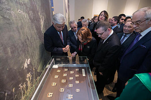 Выставка «Золото Великой Степи» открылась в Москве
