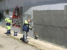 Бауманский путепровод пришлось приводить в порядок из-за хулиганов
