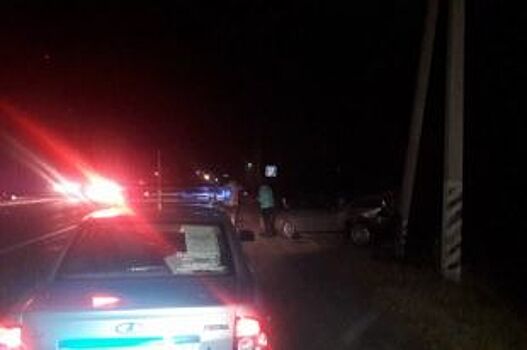 В аварии в Камешковском районе пострадали двое детей