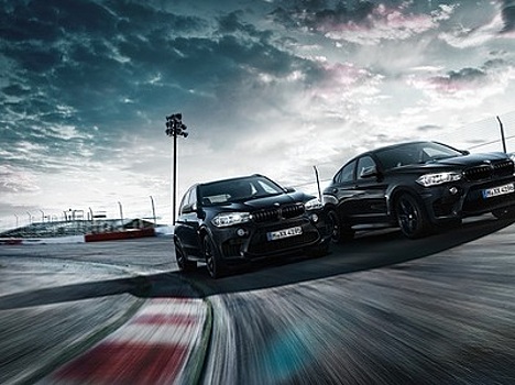 После покраски в черный цена BMW X5 M и X6 M выросла на 2,5 млн рублей
