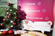 Волонтеры из Волгограда поздравили медиков с наступающим Новым годом