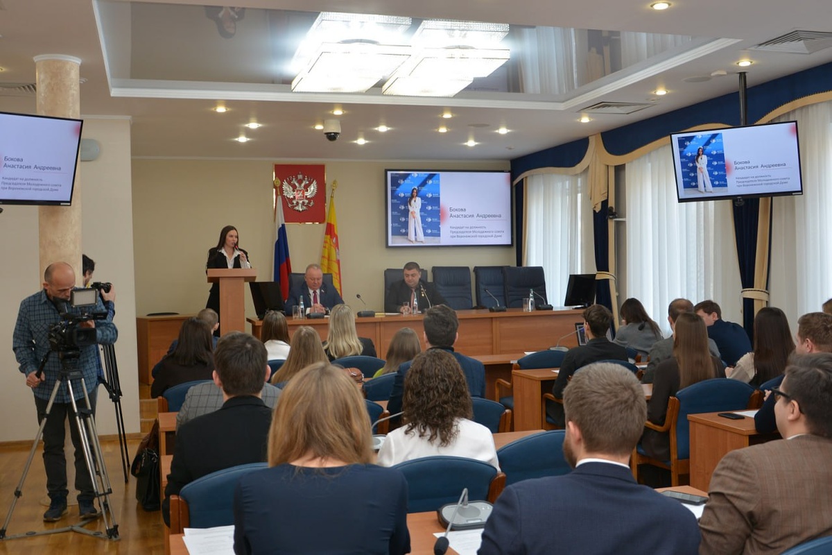 Спикер Воронежской гордумы Алексей Дьяченко принял участие в первом заседании обновленного Молодёжного совета