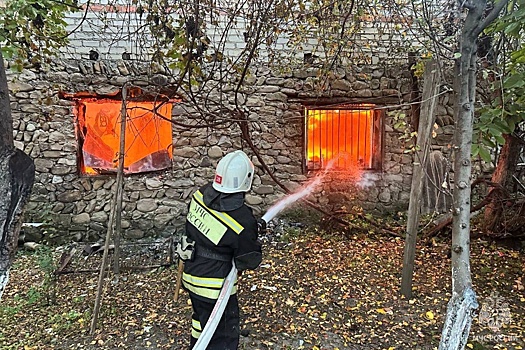 В Дагестане локализован крупный пожар в административном здании
