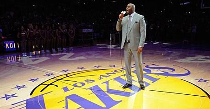 Легенда НБА Джонсон назначен на пост президента "Лейкерс"